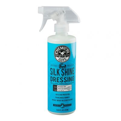 Chemical Guys Silk Shine Dressing återställer plast och gummi, 473 ml