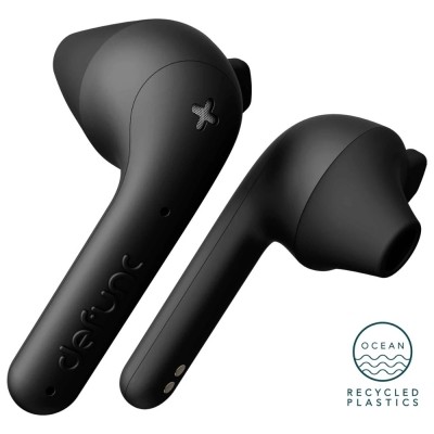 Defunc TRUE BASIC II, trådlösa in-ear-hörlurar, svart