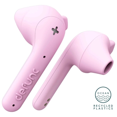Defunc TRUE BASIC II, true wireless-in-ear-hörlurar, rosa