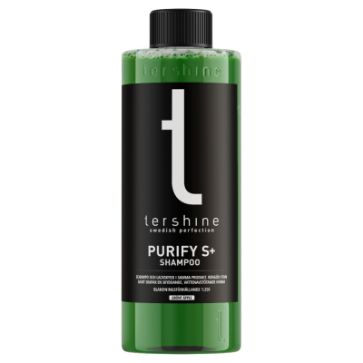 Tershine Purify S+ - Shampoo, keramiskt schampo med lackskydd, 500 ml