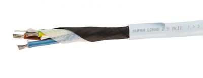 Supra LoRad 2.5 MKII nätkabel lösmeter