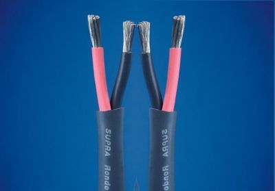 Supra Rondo 2x2.5 Antracit-grå, single-wire