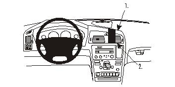Brodit Förstärkt ProClip, Volvo V70 N/XC70 00-08