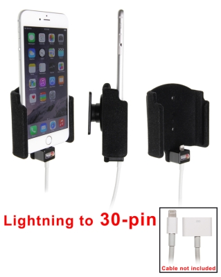 Brodit Hållare för Kabelanslutning, Apple iPhone 6S Plus/7 Plus/8 Plus/Xs Max