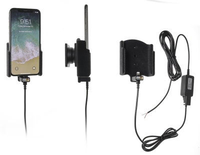 Brodit Aktiv hållare för fast installation, Apple iPhone X/Xs
