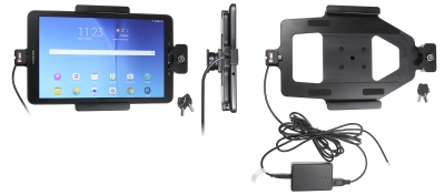 Brodit Hållare med nyckel-lås, Samsung Galaxy Tab E 9.6 
