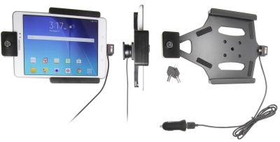 Brodit Hållare med nyckel-lås, Samsung Galaxy Tab A 8.0 (2015) SM-T350 