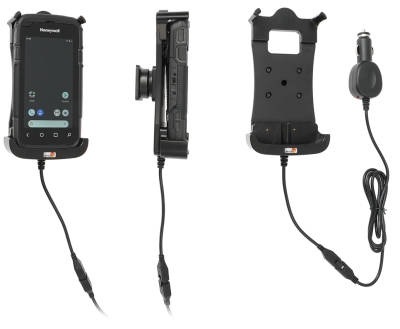 Brodit Aktiv hållare med cigg-kontakt, Honeywell CT60XP 