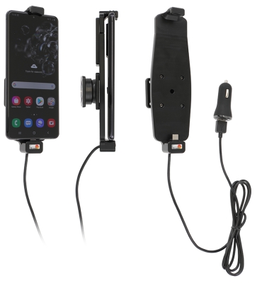 Brodit Aktiv hållare med USB-kabel och cigg-adapter, Samsung Galaxy Note 20 Ultra 5G/S20 Ultra 5G (SM-G988B)