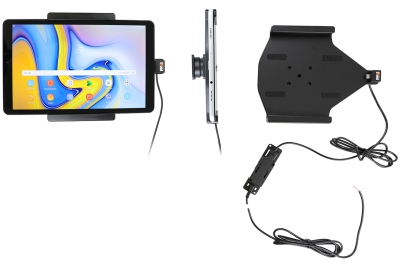 Brodit Aktiv hållare för fast installation, Samsung Galaxy Tab A 10.5 SM-T590/SM-T595 