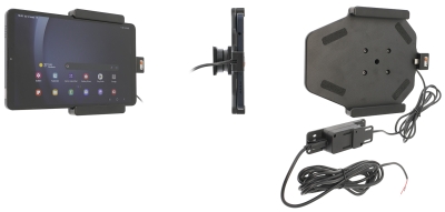 Brodit Aktiv hållare för fast installation, Samsung Galaxy Tab A9 SM-X110/SM-X115 