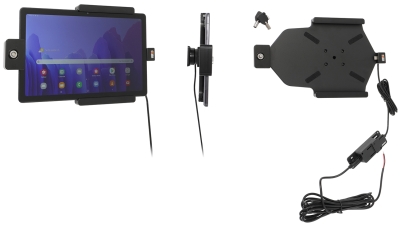 Brodit Hållare med nyckel-lås, Samsung Galaxy Tab A7 10.4 (2020) SM-T500/SM-T505 
