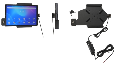 Brodit Hållare med nyckel-lås, Lenovo Tab K10 TB-X6C6F 