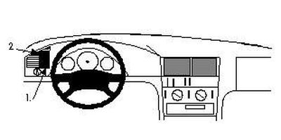 Mercedes Benz C-Klass 93-99, Vänster