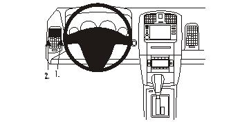 Brodit ProClip, Cadillac SRX 04-05