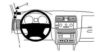 Skoda Fabia 08-14, Vänster
