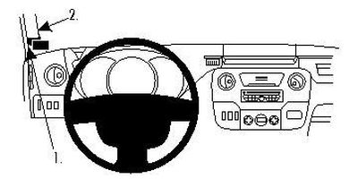 ProClip Monteringsbygel Renault Master 11-15, Centrerad