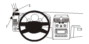 Brodit ProClip, Volkswagen Touran 03-15