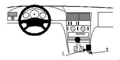 Mercedes Benz C-Klass 93-99, Konsol