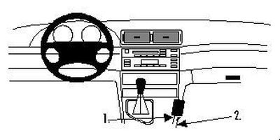 BMW 316-330/M3 E46 98-04/Compact 01-07, Konsol