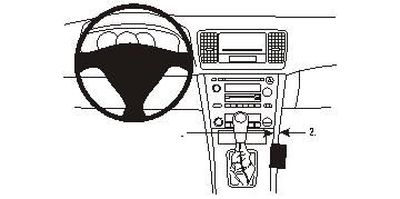 Subaru Outback 04-06, Konsol