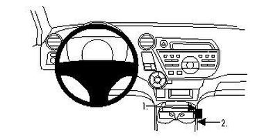 Honda Insight 09-15, Konsol