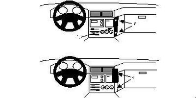BMW 518-540/M5 E34, Vinklad Hög