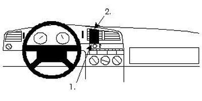Volkswagen Passat 94-96, Centrerad