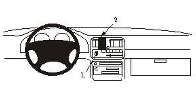 Subaru Outback/Legacy 95-98, Centrerad