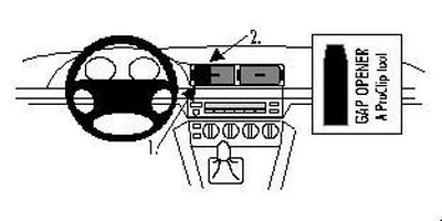 BMW 520-540/M5 E39 96-03, Center