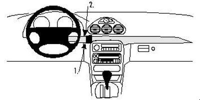 Chrysler 300M 99-04, Centrerad