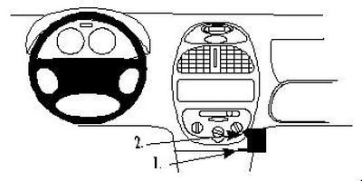 Peugeot 206 99-08, Vinklad