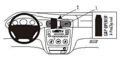 Ford Taurus 00-07, Centrerad