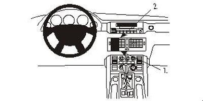 Landrover Range Rover 02-06, Centrerad