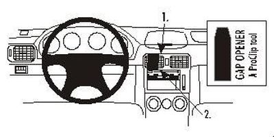 Subaru Forester 03-07, Centrerad