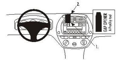 Toyota RAV 4 01-03, Centrerad