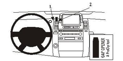 Toyota Prius 04-09, Centrerad