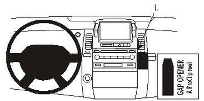 Toyota Prius 04-09, Vinklad