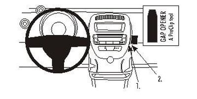 Citroen C1 06-14, Vinklad