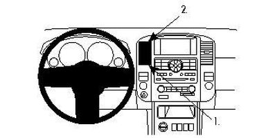 Nissan Pathfinder 10-12, Centrerad