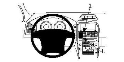 Volvo XC60 09-15, Centrerad