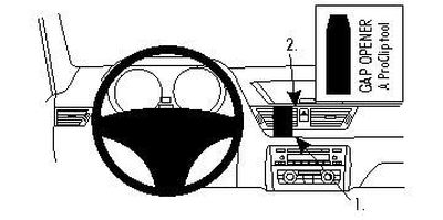 BMW X1 E84 10-15, Centrerad