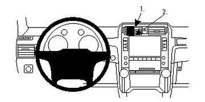 Lexus GX Serie 10-15, Centrerad
