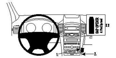 Chevrolet Captiva 12-14, Vinklad