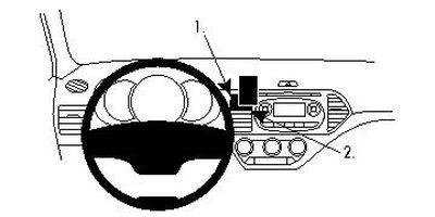 Kia Picanto 12-15, Centrerad