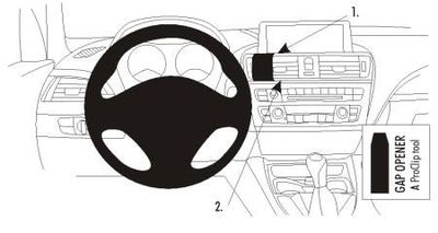 BMW 1&2 F20/F21 12-15/F22 13-15, Centrerad