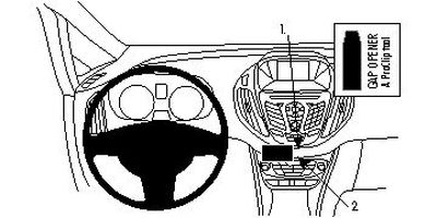 Ford B-Max 13-15, Centrerad