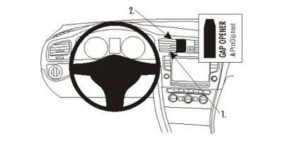 Volkswagen Golf VII 13-15, Centrerad