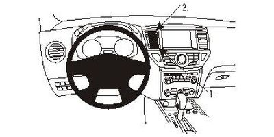 Nissan Pathfinder 13-15, Centrerad