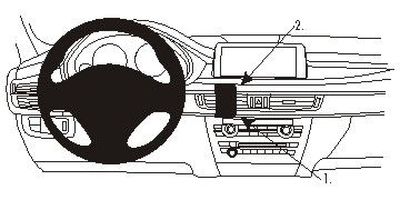 ProClip Monteringsbygel BMW X5 14-15/X6 15-, Centrerad